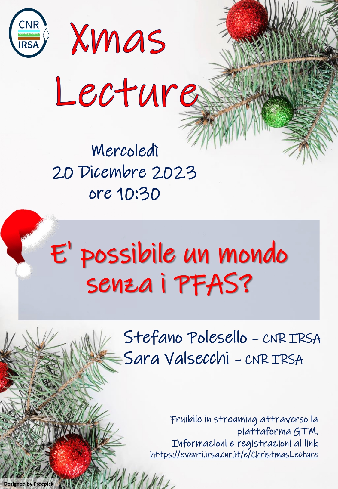 Christmas Lecture.